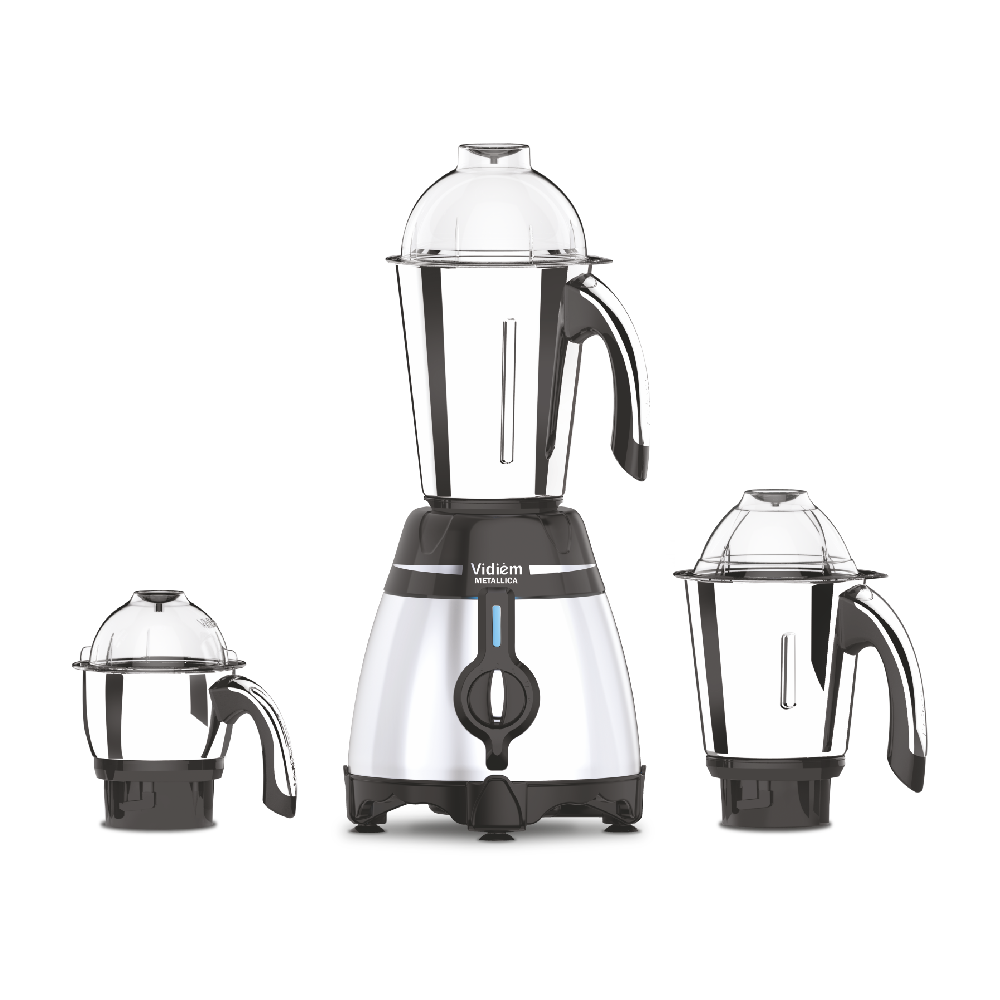 Vidiem Metallica Steel 750watts 3 jars mixer grinder online India