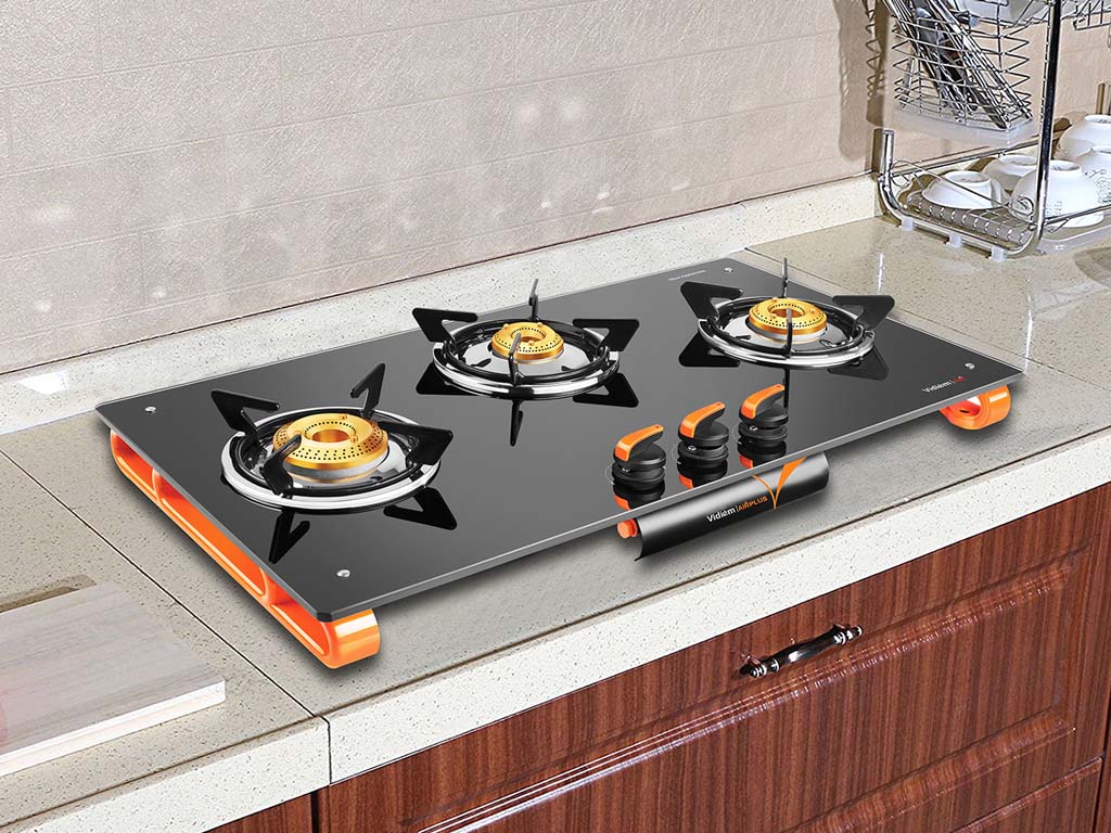 kitchen table for cooking gas